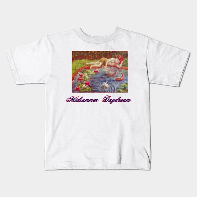 Midsummer Daydream Kids T-Shirt by DlmtleArt